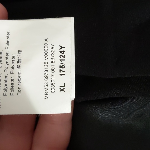 Luxury Marina Rinaldi Silver Metallic Embroidered Black Lined Tunic Tee Size XL - Picture 11 of 12